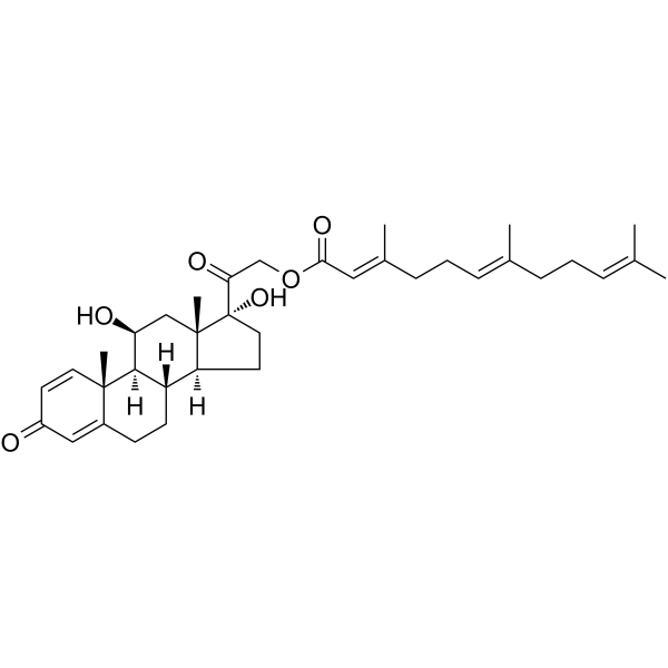 Prednisolone farnesylate (PNF21) 118244-44-3